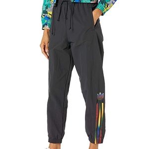 NWT Adidas Rainbow Three Striped Joggers/Track Pants